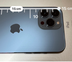 郴州苹果14维修分享如何使用iPhone14测距仪测量身高 
